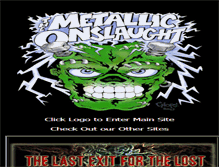 Tablet Screenshot of metalliconslaught.thelastexit.org